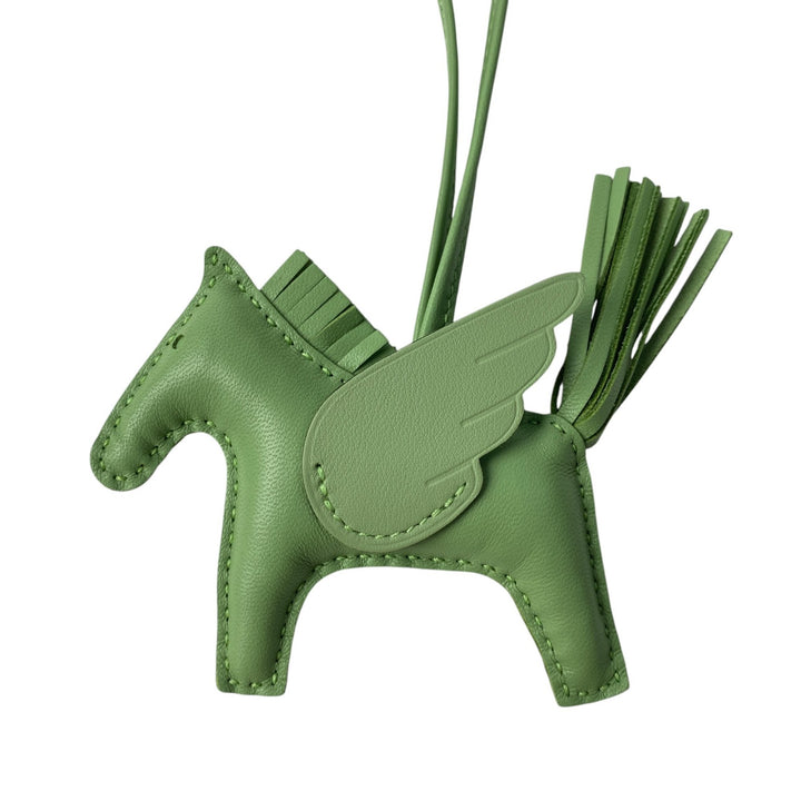 未使用 エルメス HERMES レディース ロデオ ペガサス ヴェールクリケット ラムスキン