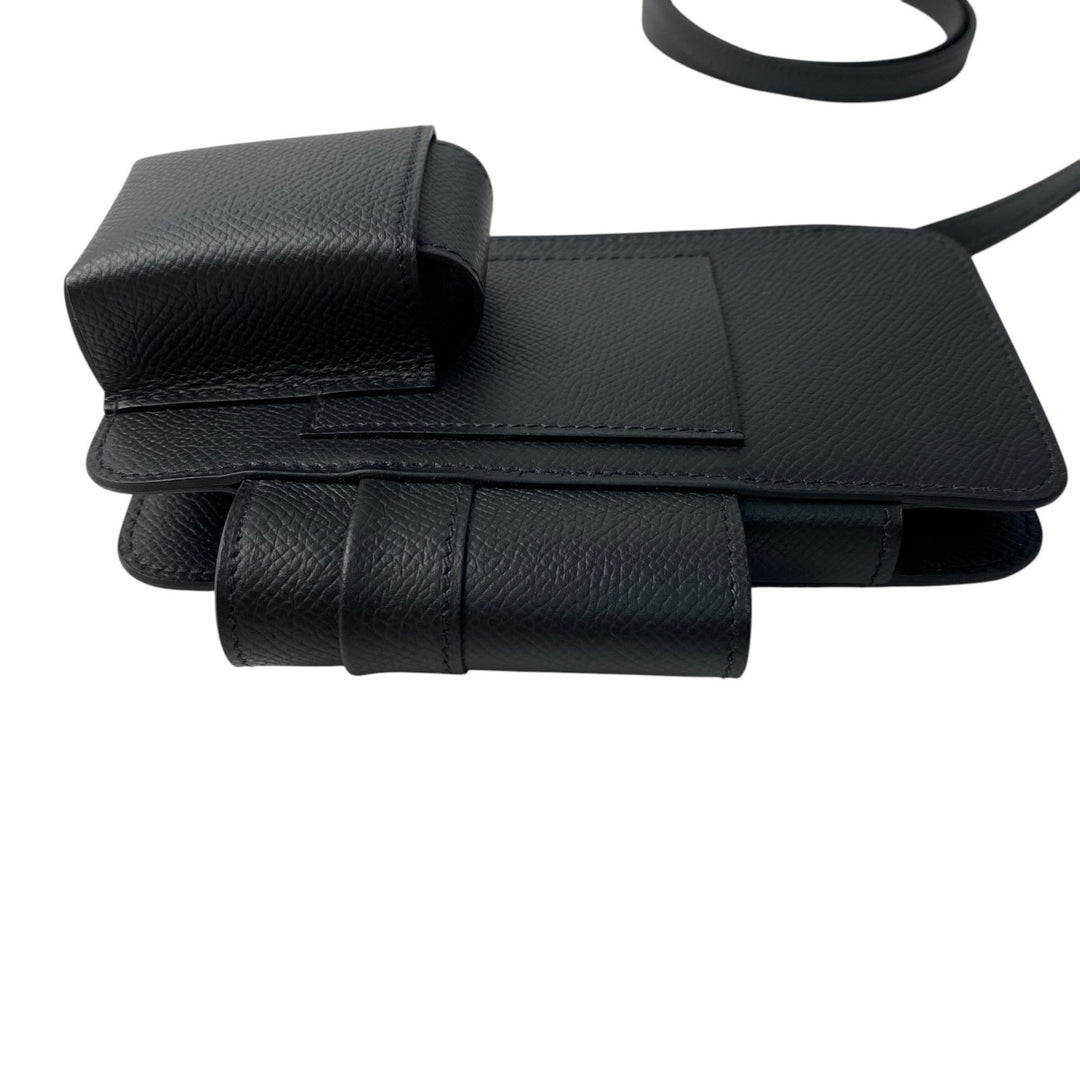 新品 エルメス HERMES レディース ウェイ スマートフォンケース リップケース付 エプソン GD金具 W刻印 斜めがけ クロスボディ