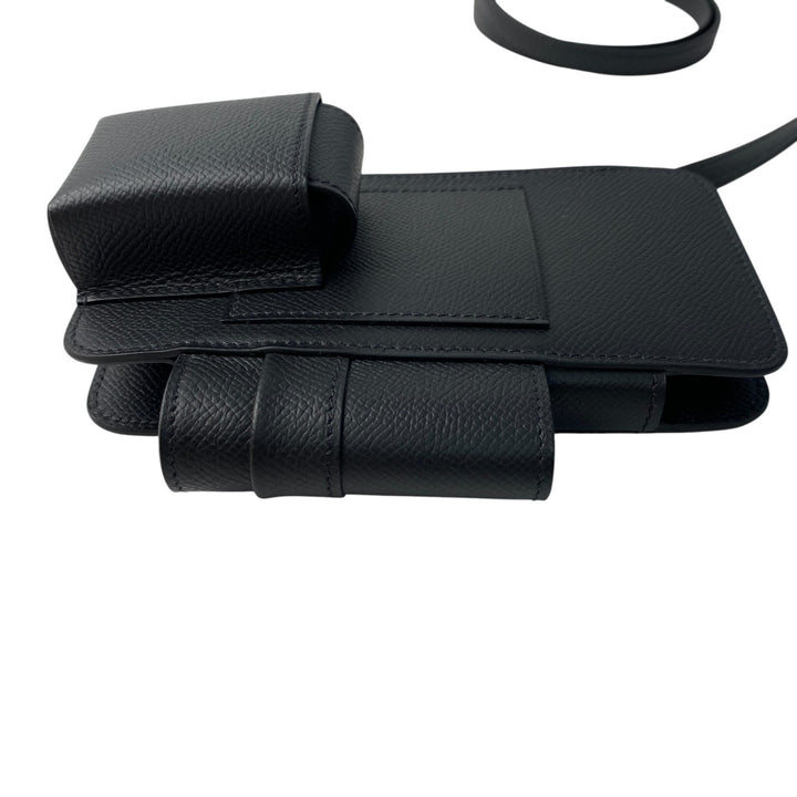 新品 エルメス HERMES レディース ウェイ スマートフォンケース リップケース付 エプソン GD金具 W刻印 斜めがけ クロスボディ