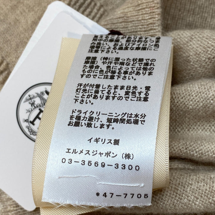新品 エルメス HERMES レディース Hリフト ロングリーブ ニット セーター カシミヤ #38