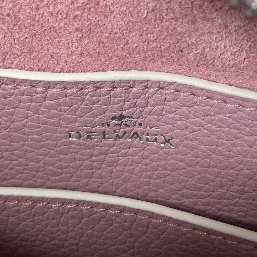 美品 デルヴォー Delvaux クールボックスナノ 2way ショルダーバッグ ハンドバッグ 斜めがけ クロスボディ レディース