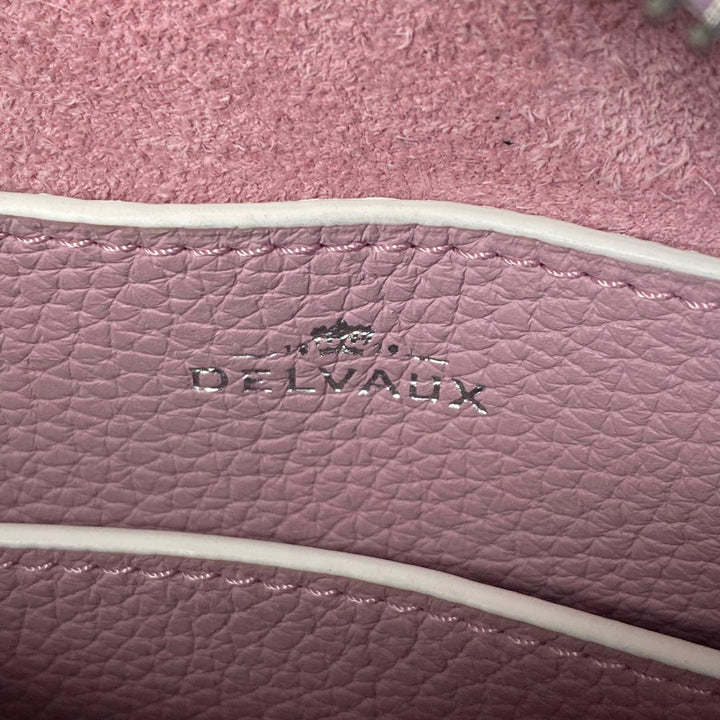 美品 デルヴォー Delvaux クールボックスナノ 2way ショルダーバッグ ハンドバッグ 斜めがけ クロスボディ レディース