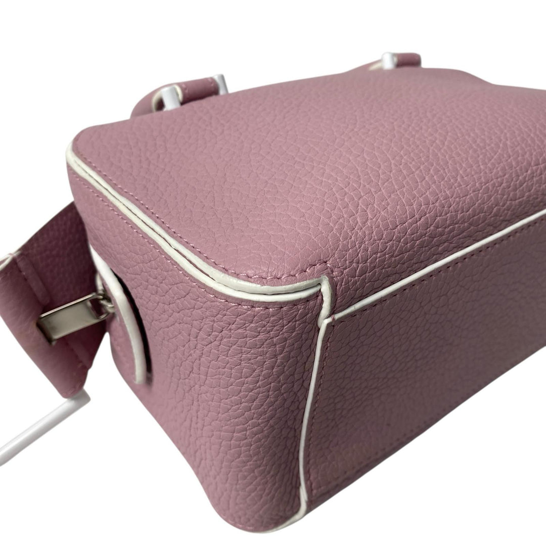 美品 デルヴォー Delvaux クールボックスナノ 2way ショルダーバッグ ハンドバッグ 斜めがけ クロスボディ レディース