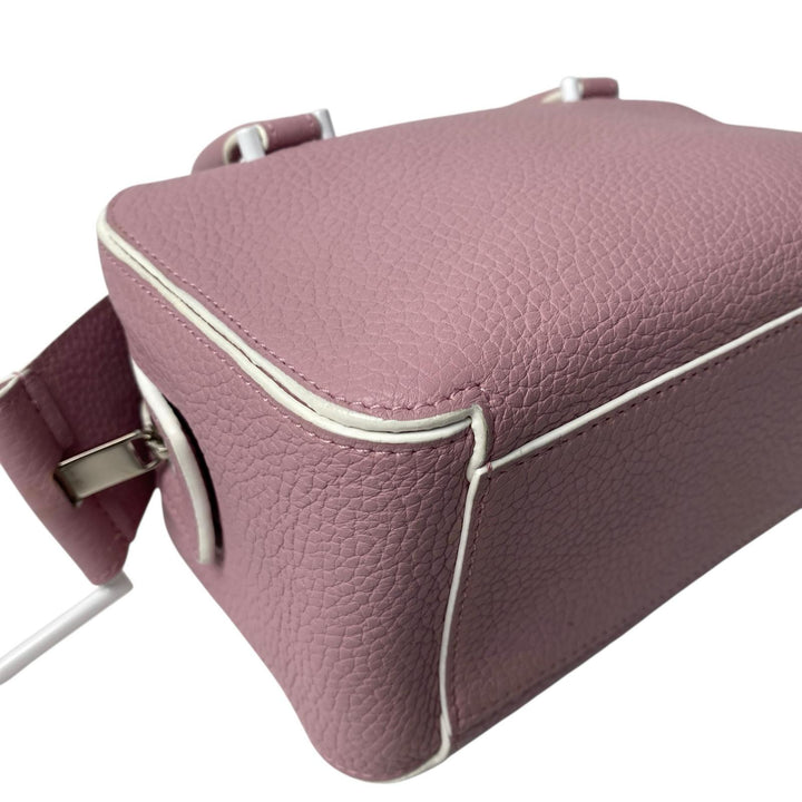 美品 デルヴォー Delvaux クールボックスナノ 2way ショルダーバッグ ハンドバッグ 斜めがけ クロスボディ レディース