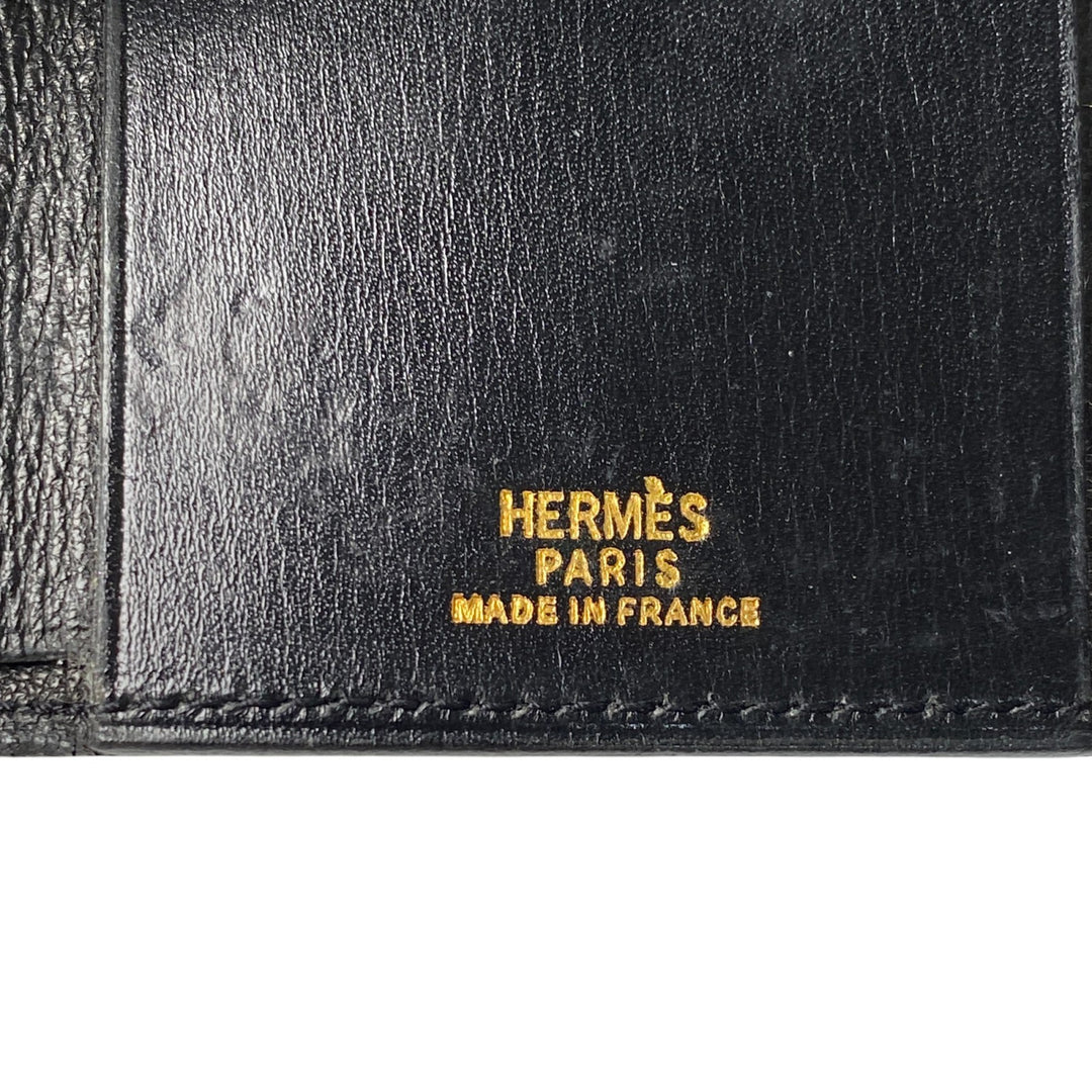 [入手困難] エルメス HERMES メンズ ボックスカーフ 8連 キーケース ブラック