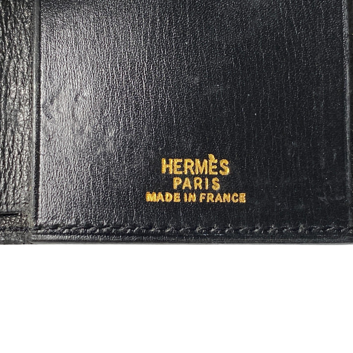 [入手困難] エルメス HERMES メンズ ボックスカーフ 8連 キーケース ブラック