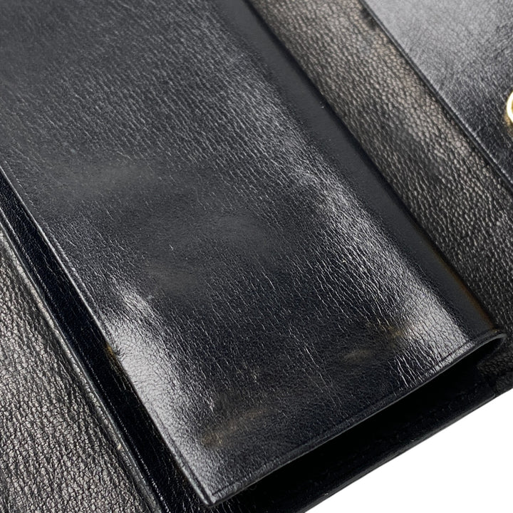 [入手困難] エルメス HERMES メンズ ボックスカーフ 8連 キーケース ブラック