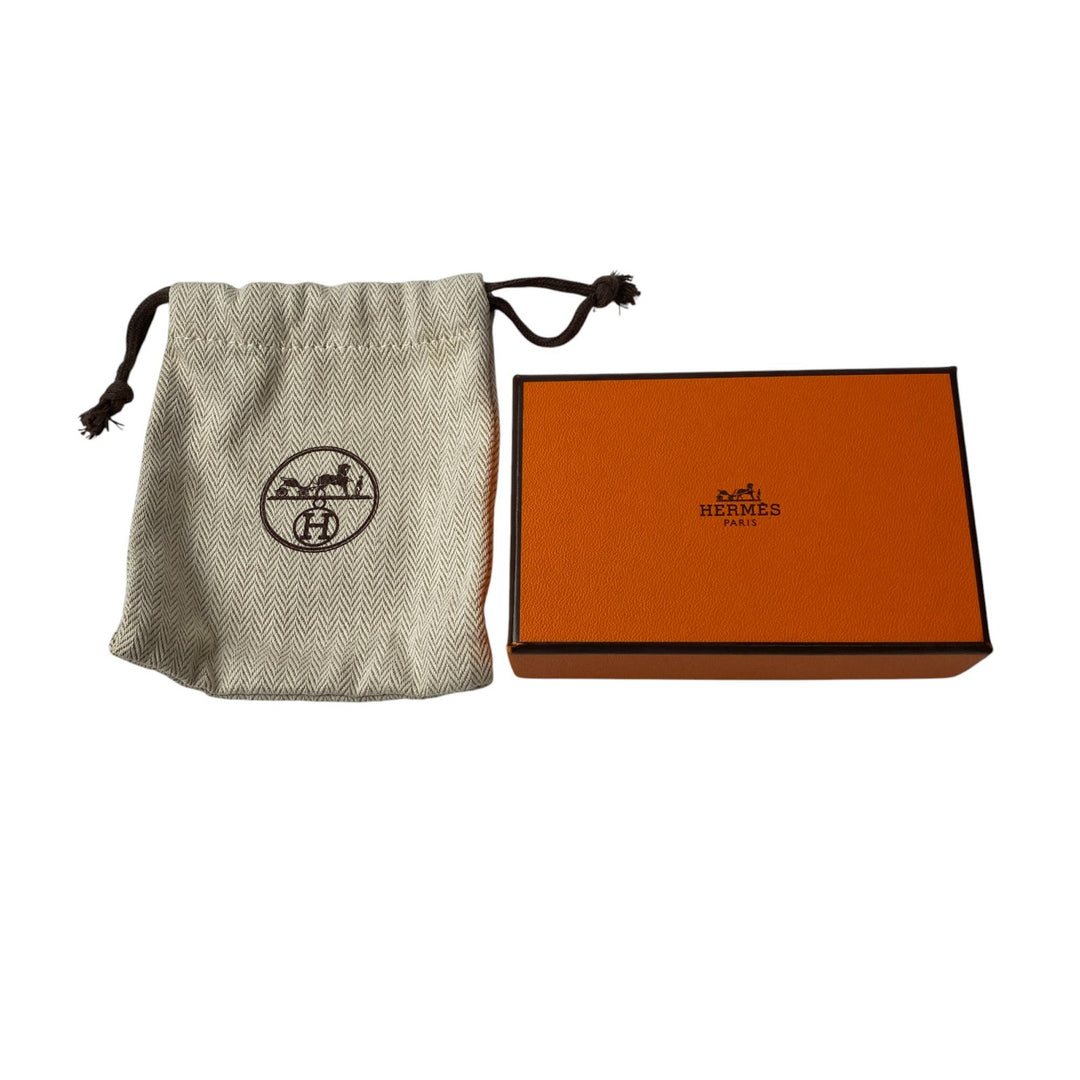 [入手困難] エルメス HERMES メンズ ボックスカーフ 8連 キーケース ブラック