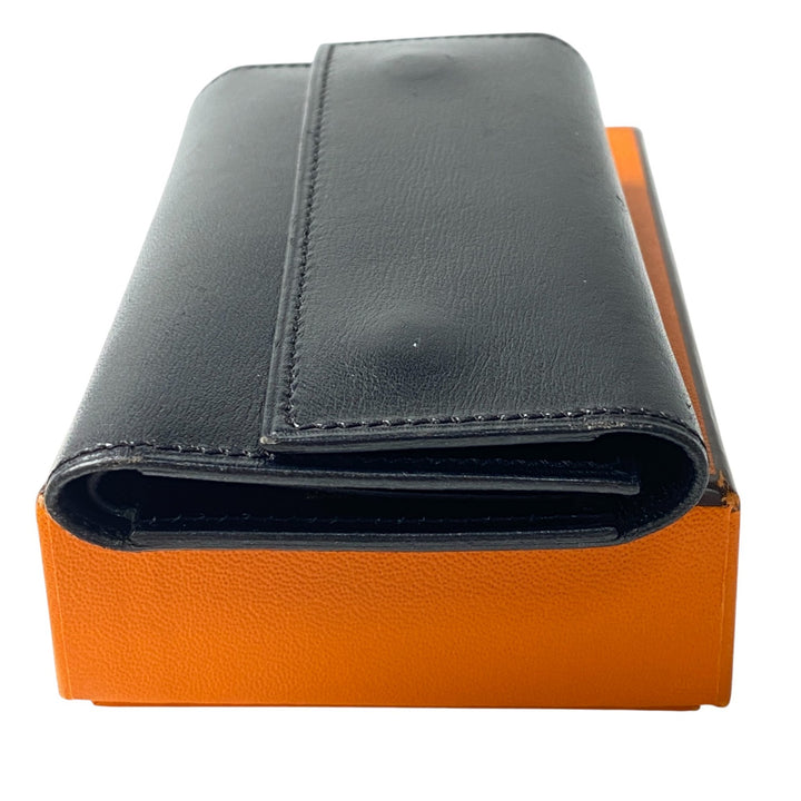 [入手困難] エルメス HERMES メンズ ボックスカーフ 8連 キーケース ブラック