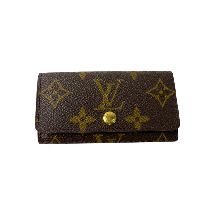 美品 ルイヴィトン LOUIS VUITTON レディース ミュルティクレ 4 モノグラム キーケース RA0977
