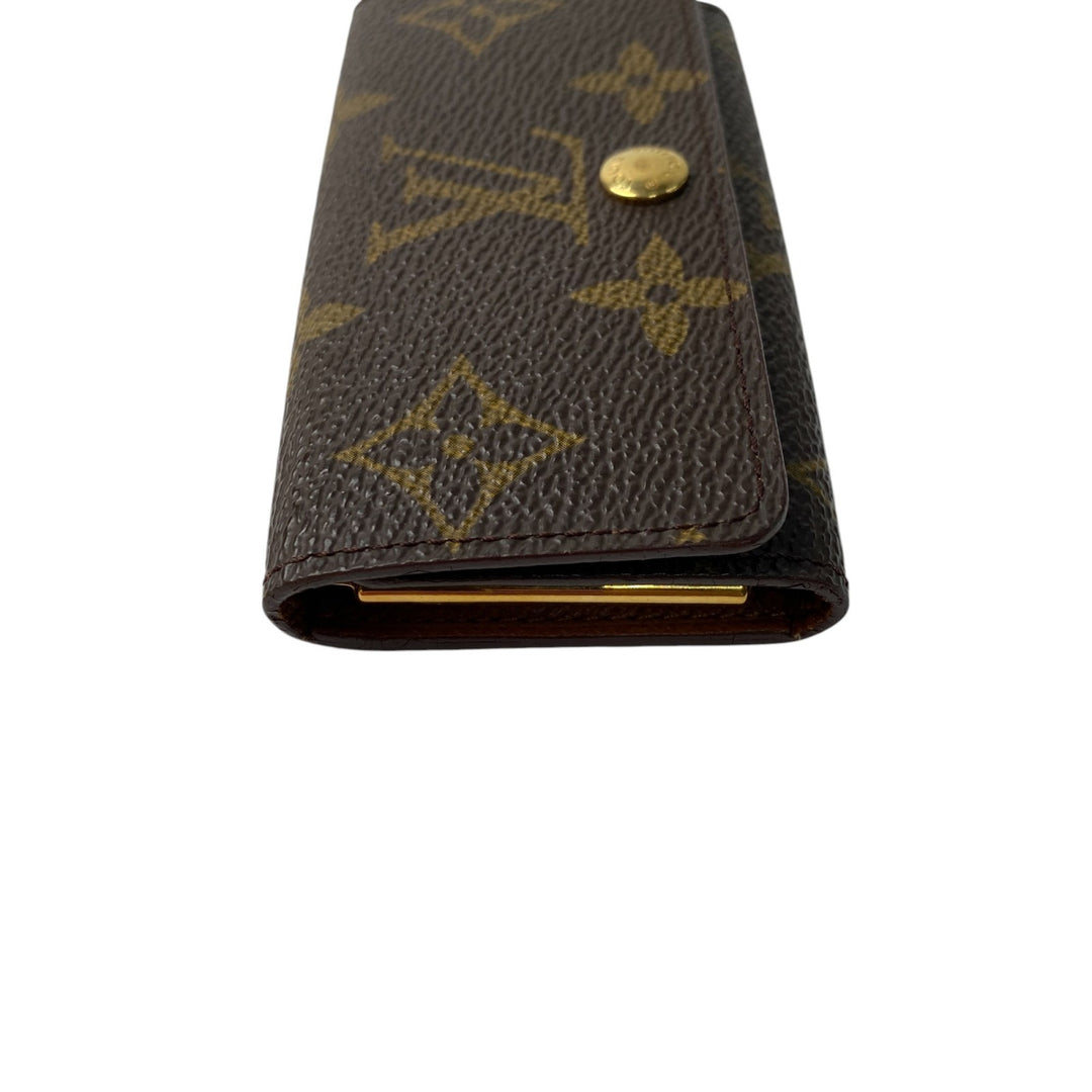 美品 ルイヴィトン LOUIS VUITTON レディース ミュルティクレ 4 モノグラム キーケース RA0977