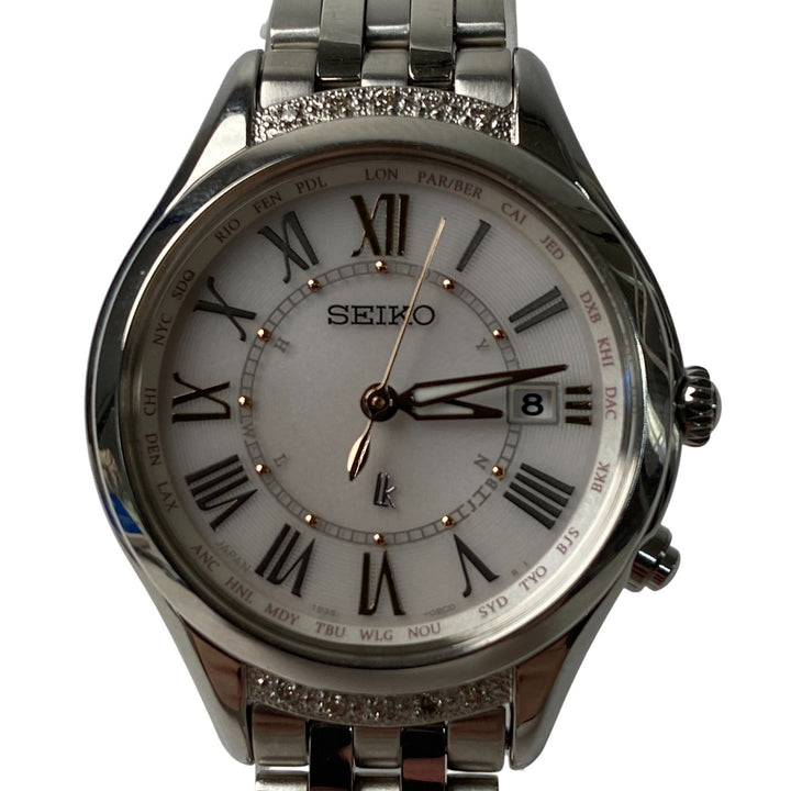 定価11万 新品 セイコー SEIKO レディース ルキア ラグDX SSVV053 ソーラー