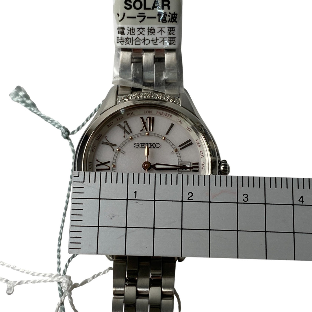 定価11万 新品 セイコー SEIKO レディース ルキア ラグDX SSVV053 ソーラー