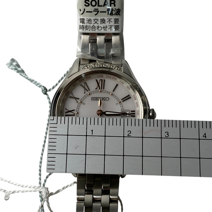 定価11万 新品 セイコー SEIKO レディース ルキア ラグDX SSVV053 ソーラー