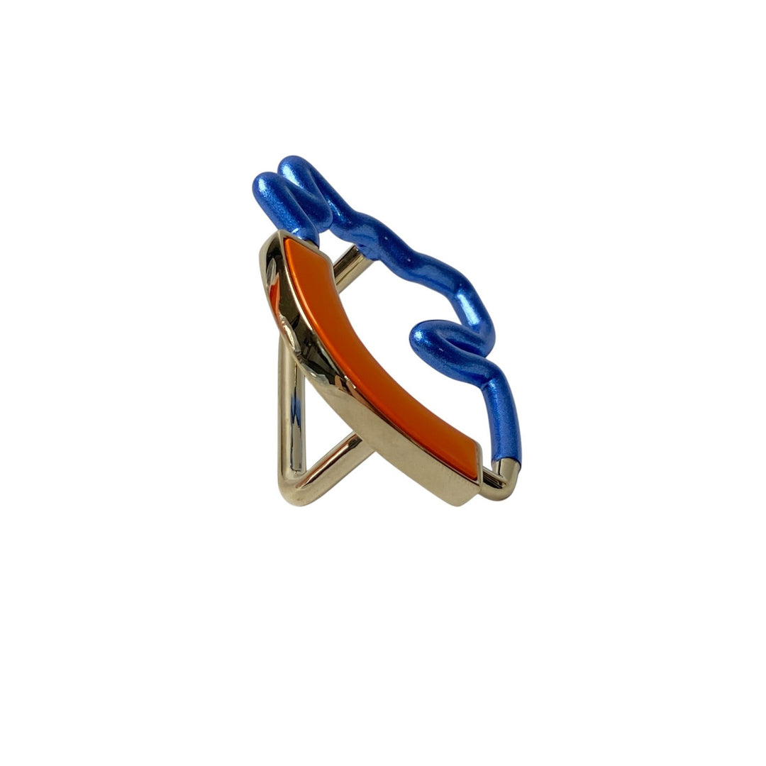 美品 エルメス HERMES レディース 70 シュヴァル ネオン 馬 スカーフリング