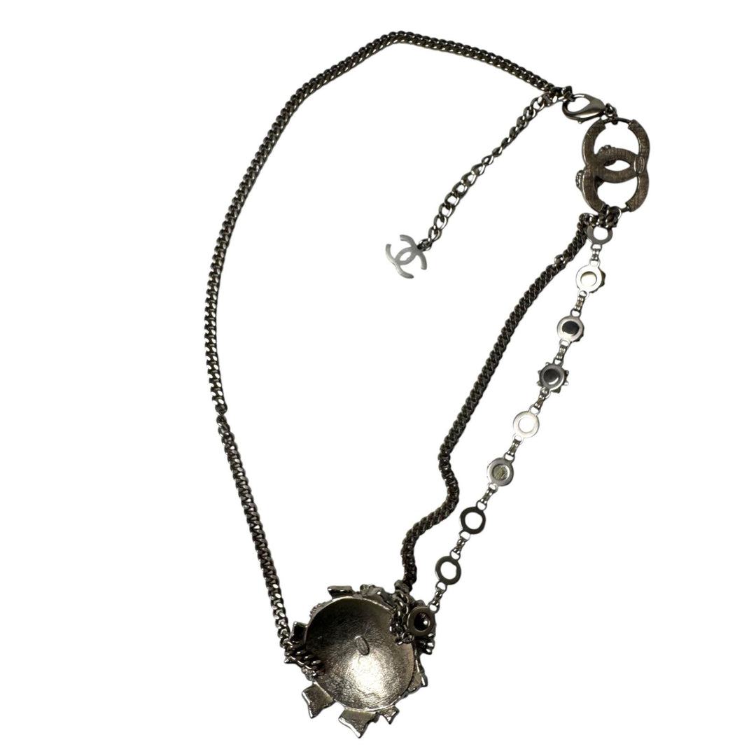 シャネル CHANEL 05P フローラル チェーンベルト ネックレス 2WAY ココマーク レディース