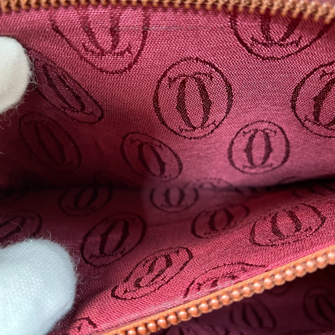 美品 カルティエ Cartier レディース マストライン ショルダーバッグ 斜めがけ クロスボディ