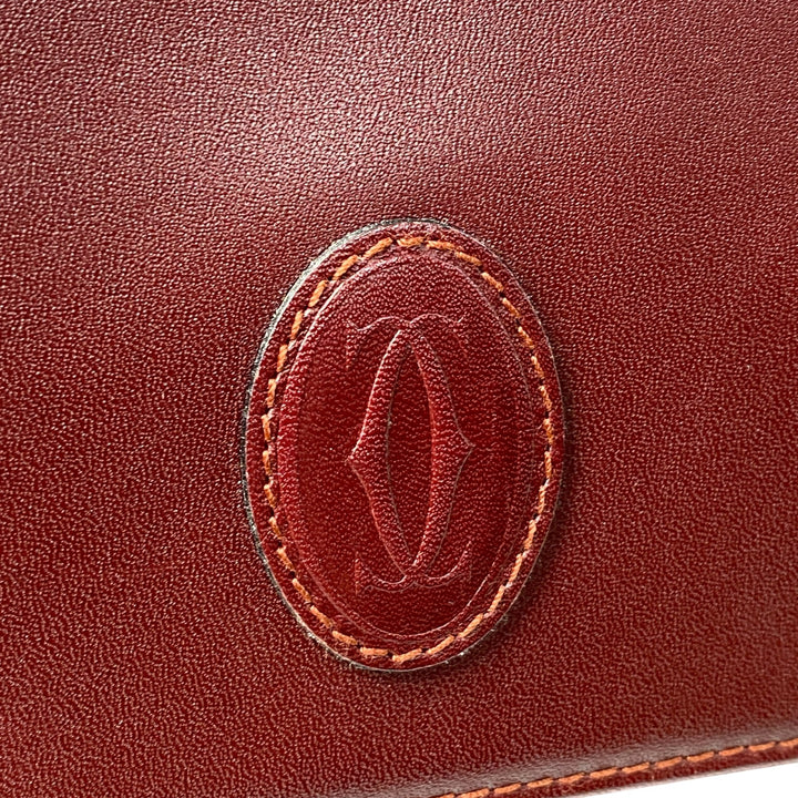 美品 カルティエ Cartier レディース マストライン ショルダーバッグ 斜めがけ クロスボディ