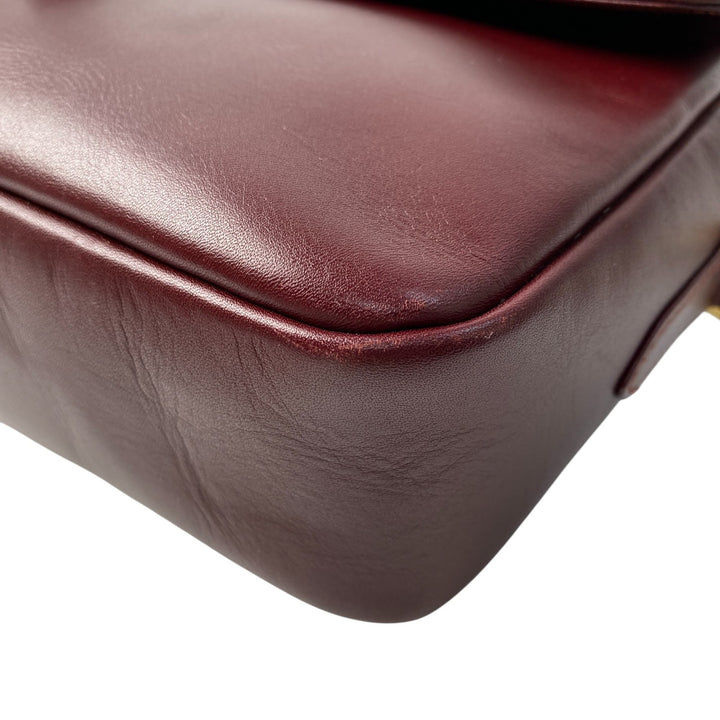 美品 カルティエ Cartier レディース マストライン ショルダーバッグ 斜めがけ クロスボディ