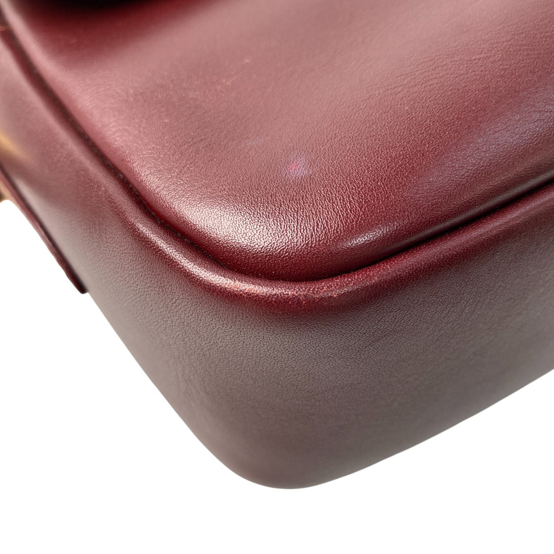 美品 カルティエ Cartier レディース マストライン ショルダーバッグ 斜めがけ クロスボディ