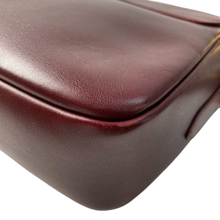 美品 カルティエ Cartier レディース マストライン ショルダーバッグ 斜めがけ クロスボディ