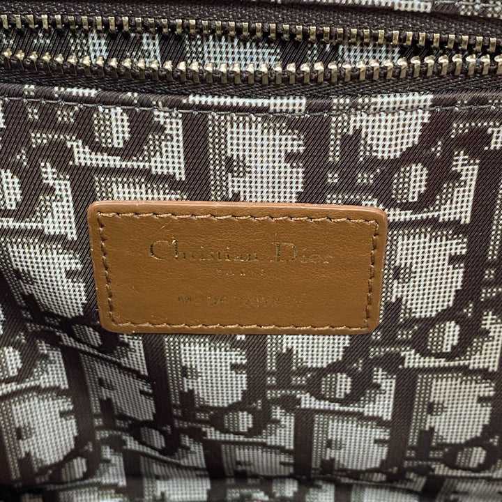 定価80万 美品 ディオール DIOR レディース パニエ シャポー カゴバッグ ラフィア 2way ショルダーバッグ ハンドバッグ 斜めがけ クロスボディ
