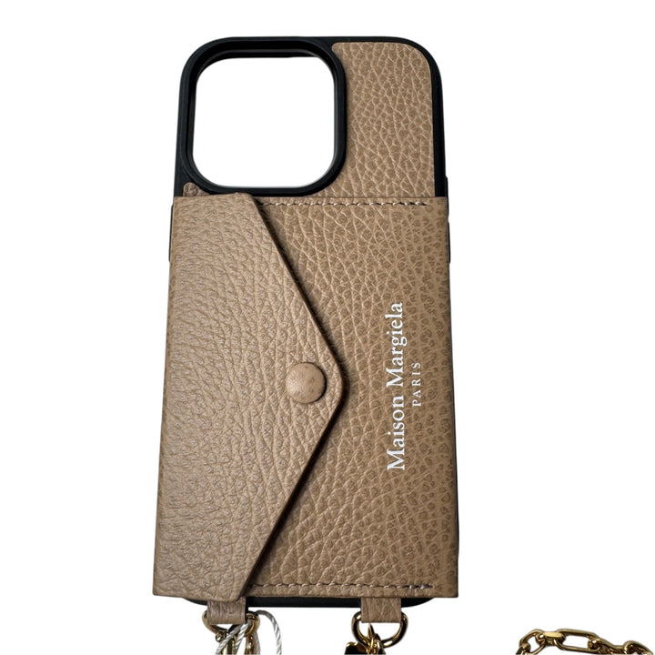 メゾンマルジェラ Maison Margiela スマホケース iPhoneケース チェーンストラップ iPhone14Pro SA1VZ0023 レディース
