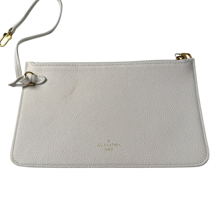 美品 ルイ ヴィトン LOUIS VUITTON モノグラム アンプラント ネヴァーフル MM ポーチ付 M46102 IC 肩がけ レディース
