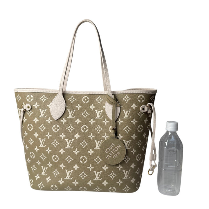 美品 ルイ ヴィトン LOUIS VUITTON モノグラム アンプラント ネヴァーフル MM ポーチ付 M46102 IC 肩がけ レディース