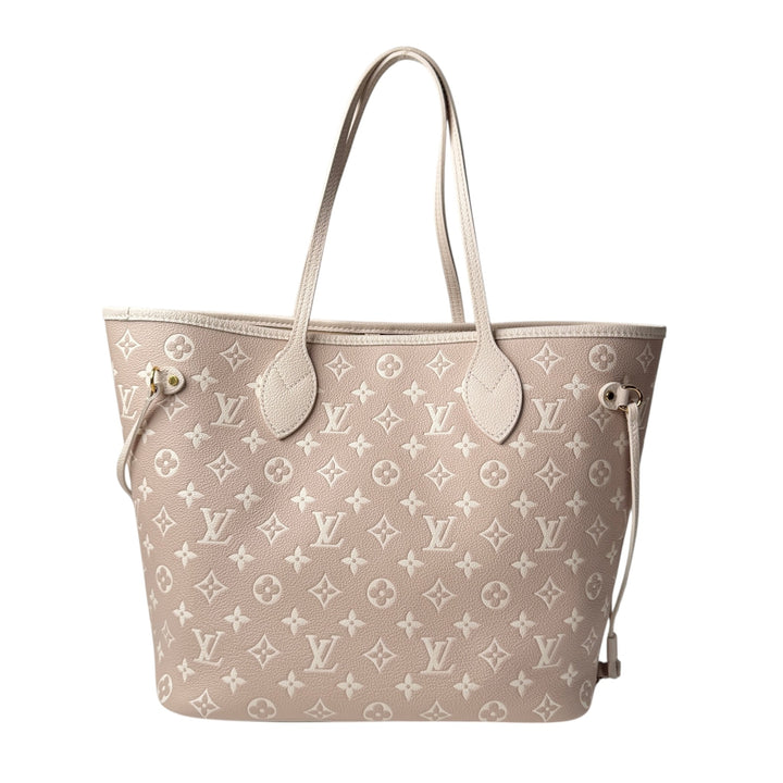 美品 ルイ ヴィトン LOUIS VUITTON モノグラム アンプラント ネヴァーフル MM ポーチ付 M46102 IC 肩がけ レディース