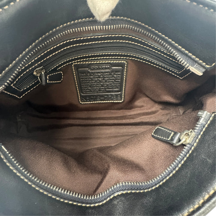 コーチ COACH ワンショルダーバッグ ブラック 肩がけ 7769 レディース