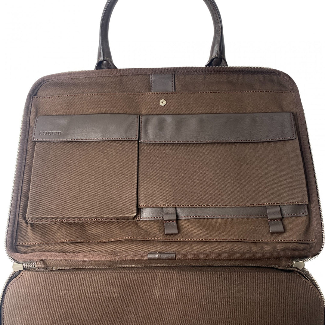 ロエベ LOEWE メンズ アナグラム ブリーフケース ビジネスバッグ