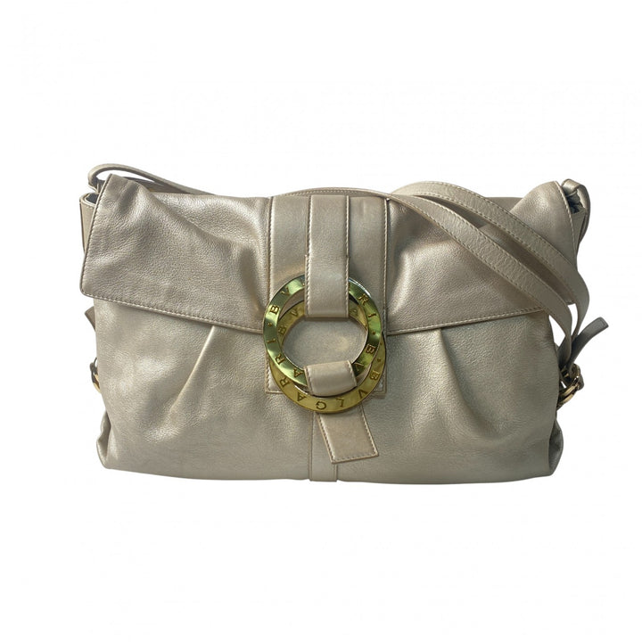 美品 ブルガリ BVLGARI レディース チャンドラ ショルダーバッグ