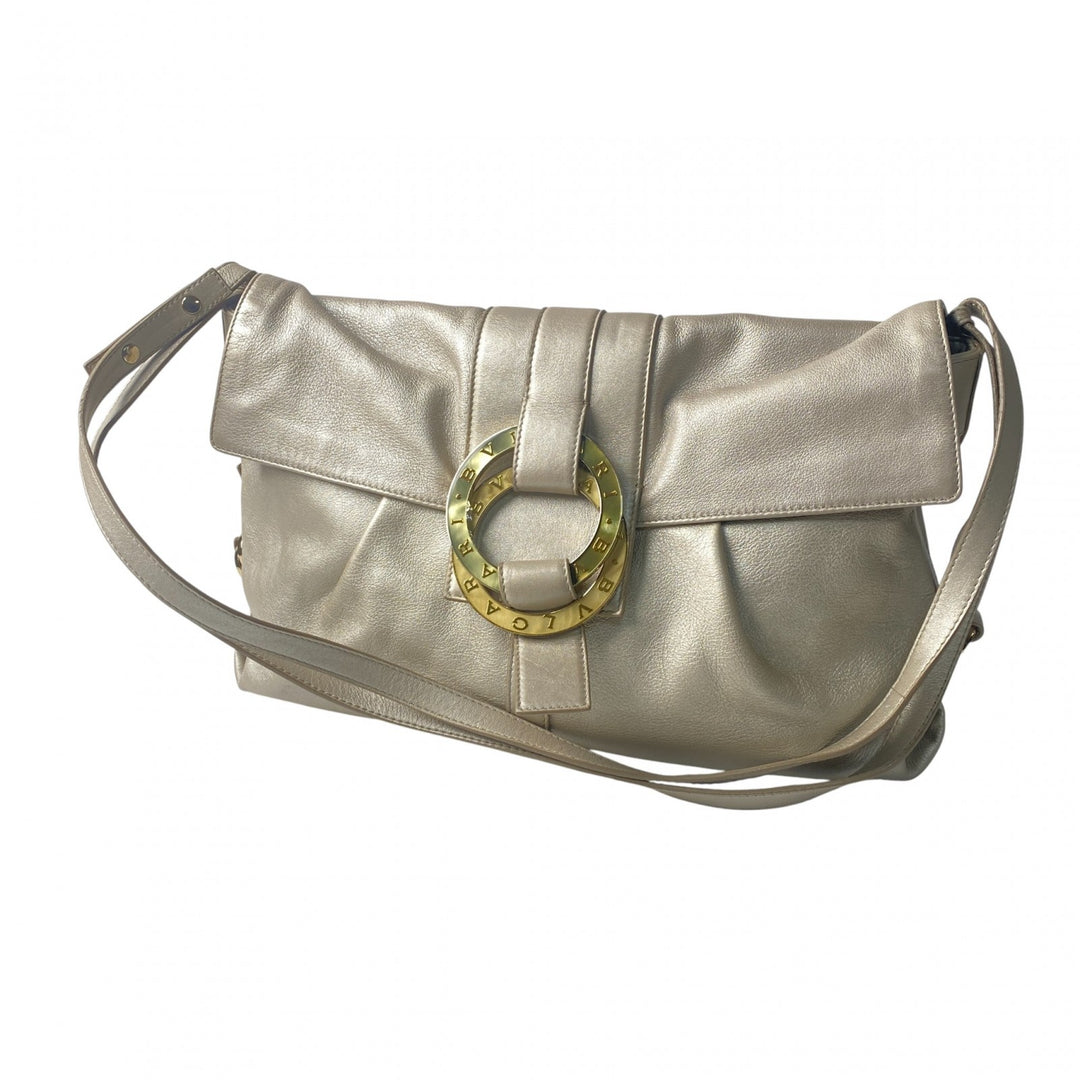 美品 ブルガリ BVLGARI レディース チャンドラ ショルダーバッグ