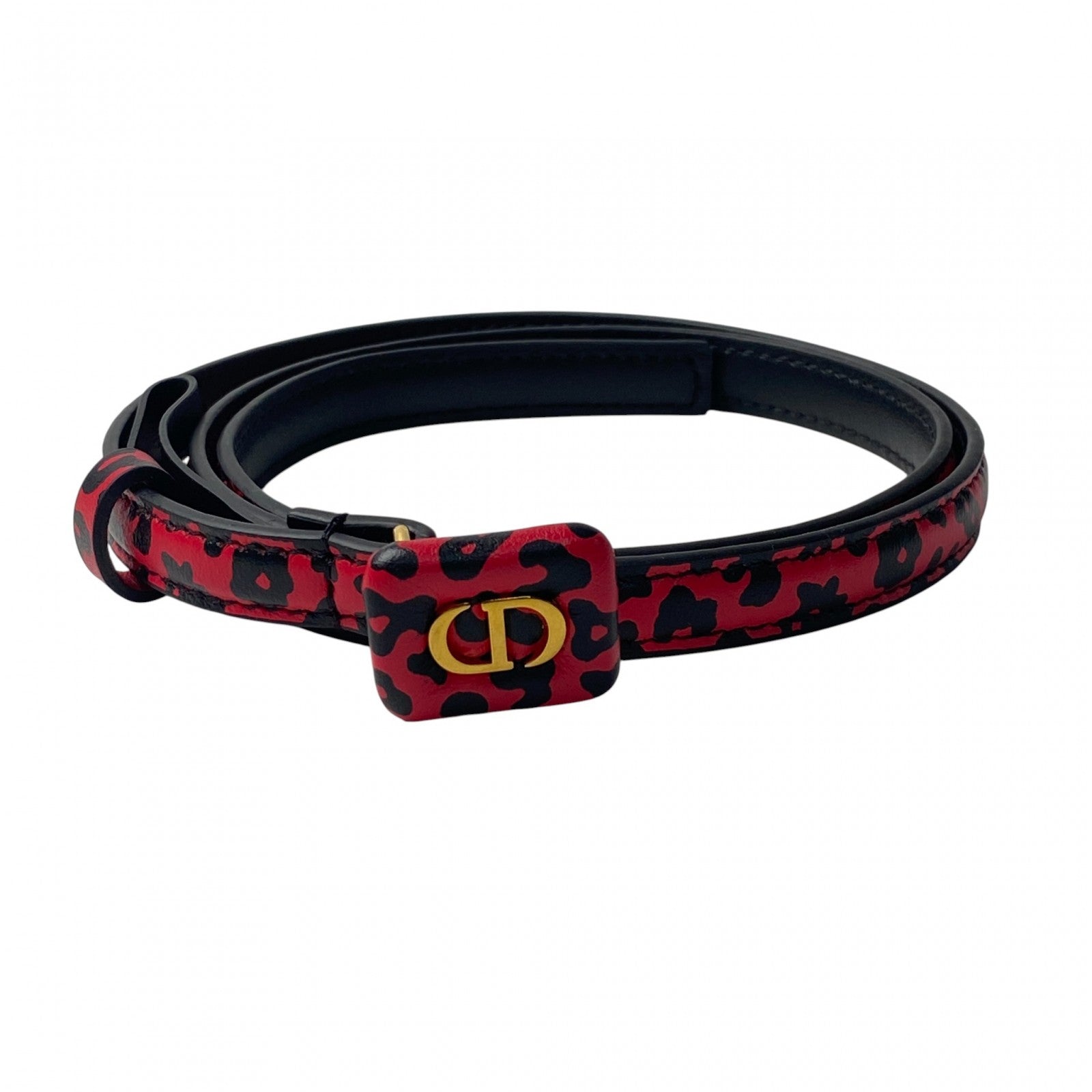 Dior レオパード柄 ベルト 美品 ディオール DIOR レディース ヒョウ柄 レオパード ベルト – brand