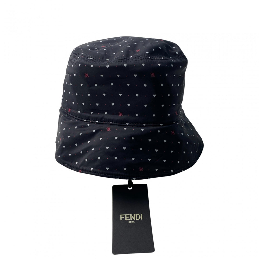 新品 タグ付き フェンディ FENDI レディース ハート バケットハット