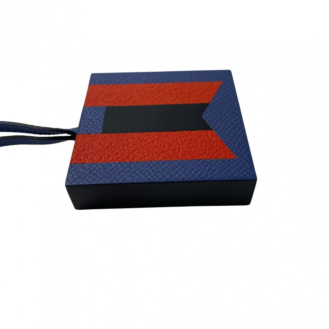 未使用 エルメス HERMES レディース レトル オ カレ イニシャル M バッグチャーム