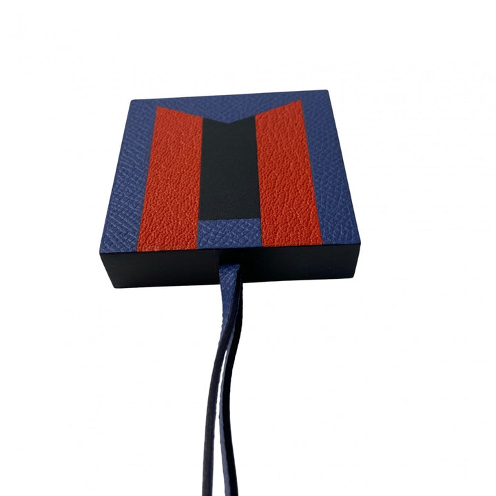 未使用 エルメス HERMES レディース レトル オ カレ イニシャル M バッグチャーム