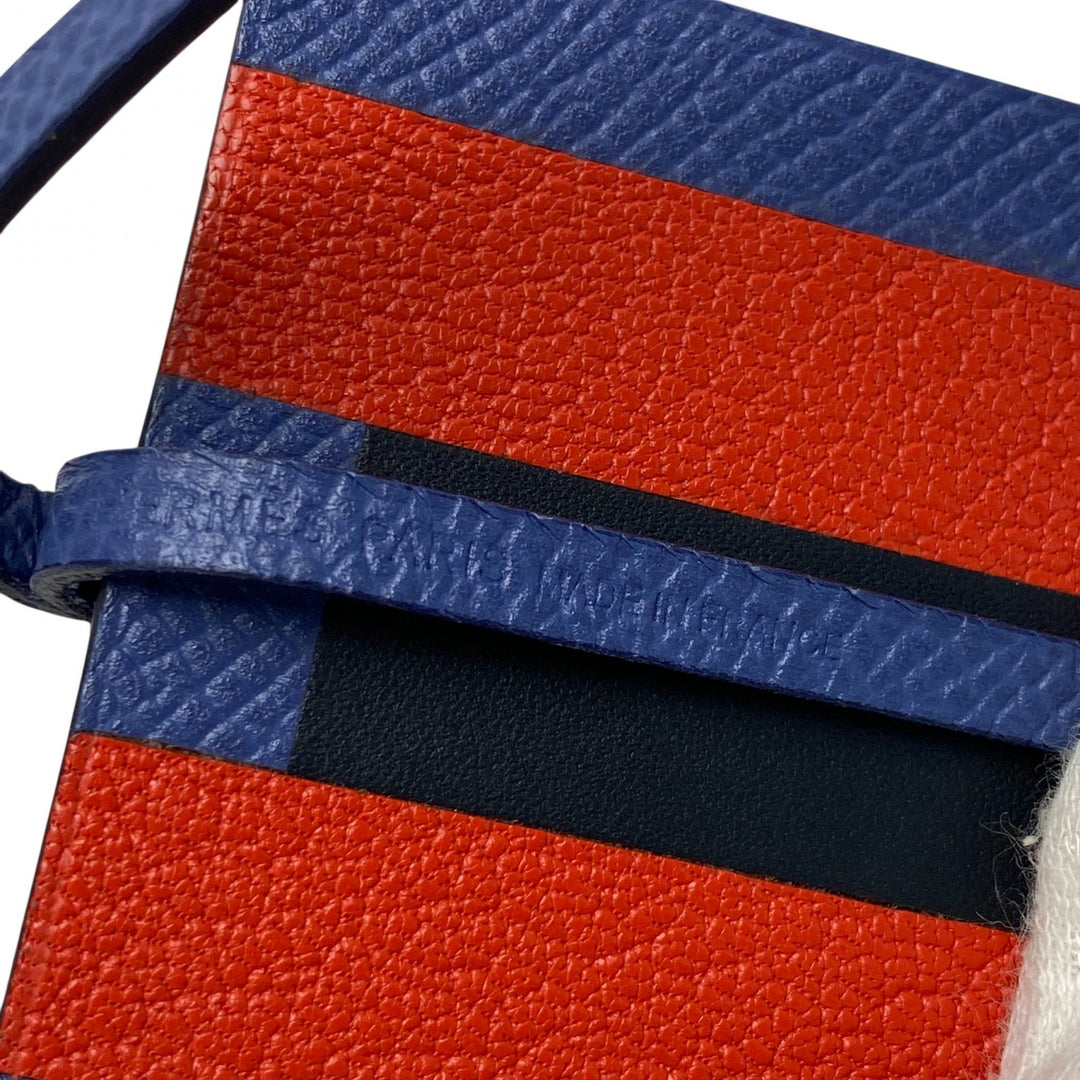 未使用 エルメス HERMES レディース レトル オ カレ イニシャル M バッグチャーム