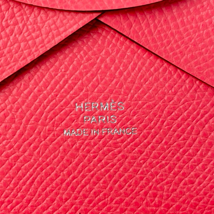 未使用 エルメス HERMES レディース ガルヴィデュオ カードケース B刻印 エプソン