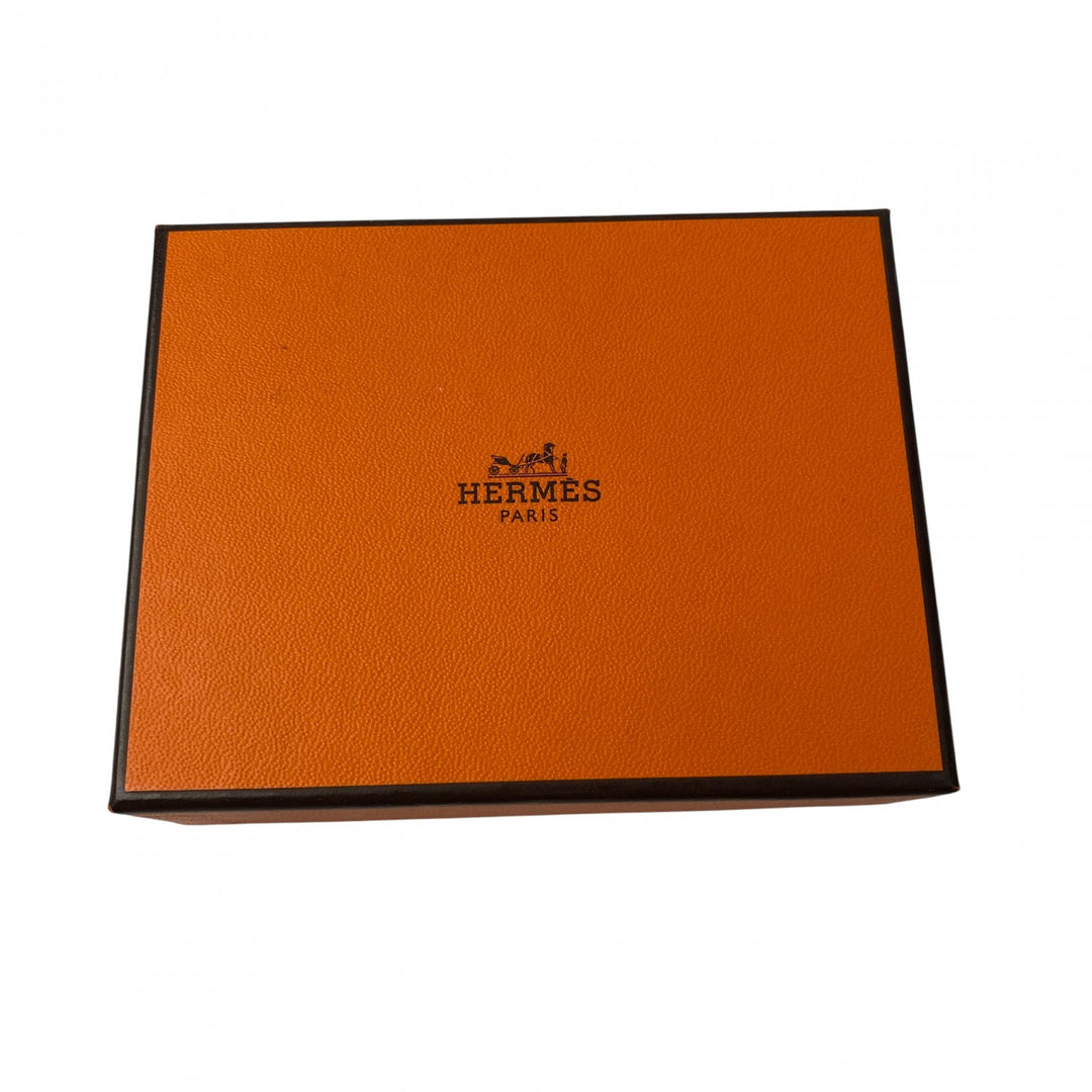 未使用 エルメス HERMES レディース カルメン キーリング ラムスキン U刻印