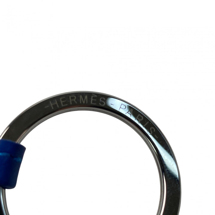 未使用 エルメス HERMES レディース カルメン キーリング ラムスキン U刻印