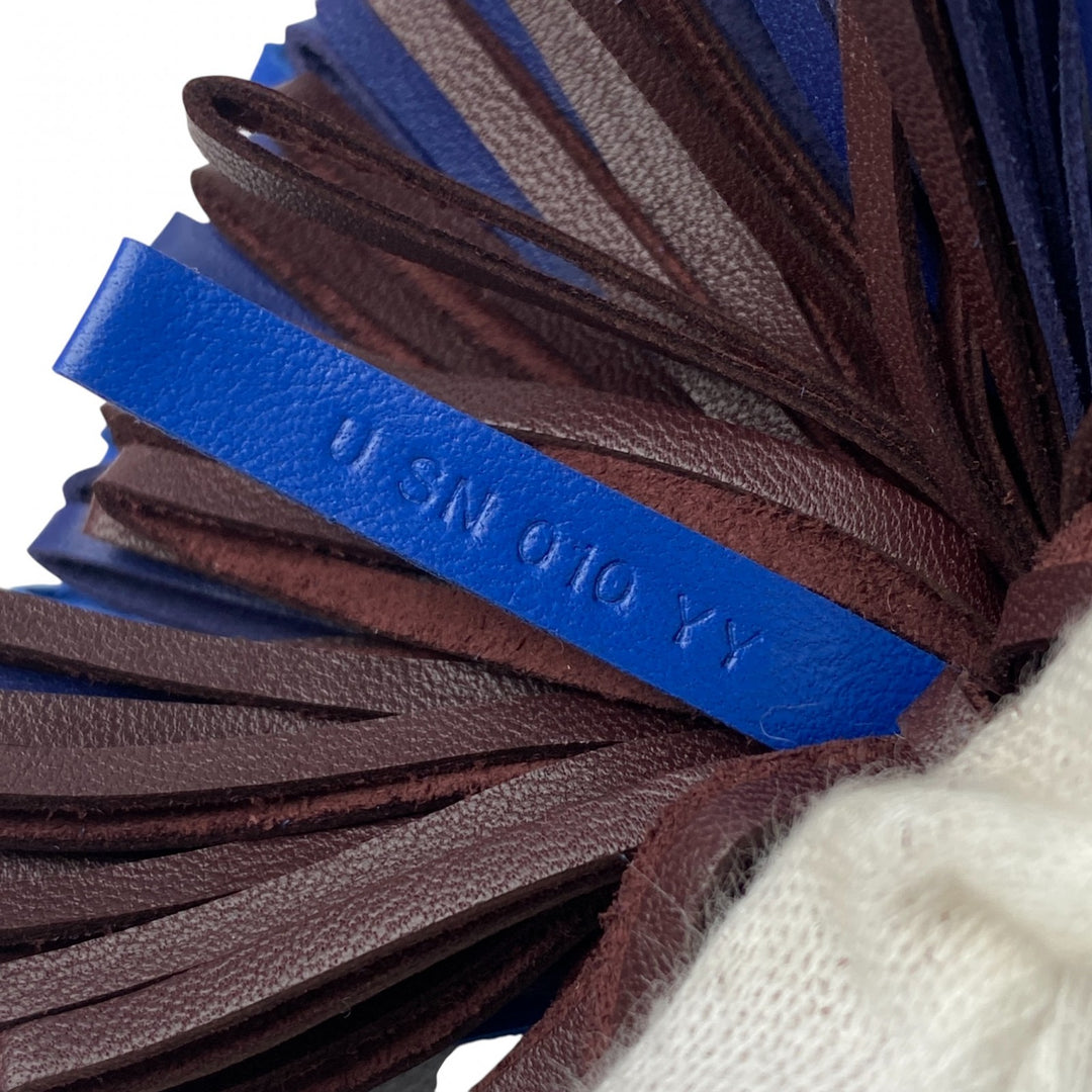 未使用 エルメス HERMES レディース カルメン キーリング ラムスキン U刻印