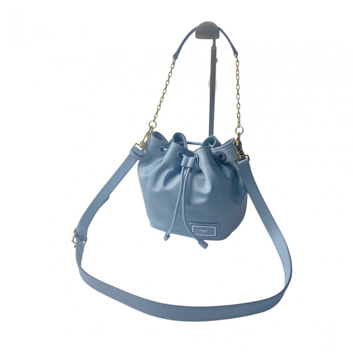 未使用 バリー BALLY レディース 2way巾着 ショルダーバッグ ハンドバッグ 斜めがけ クロスボディ