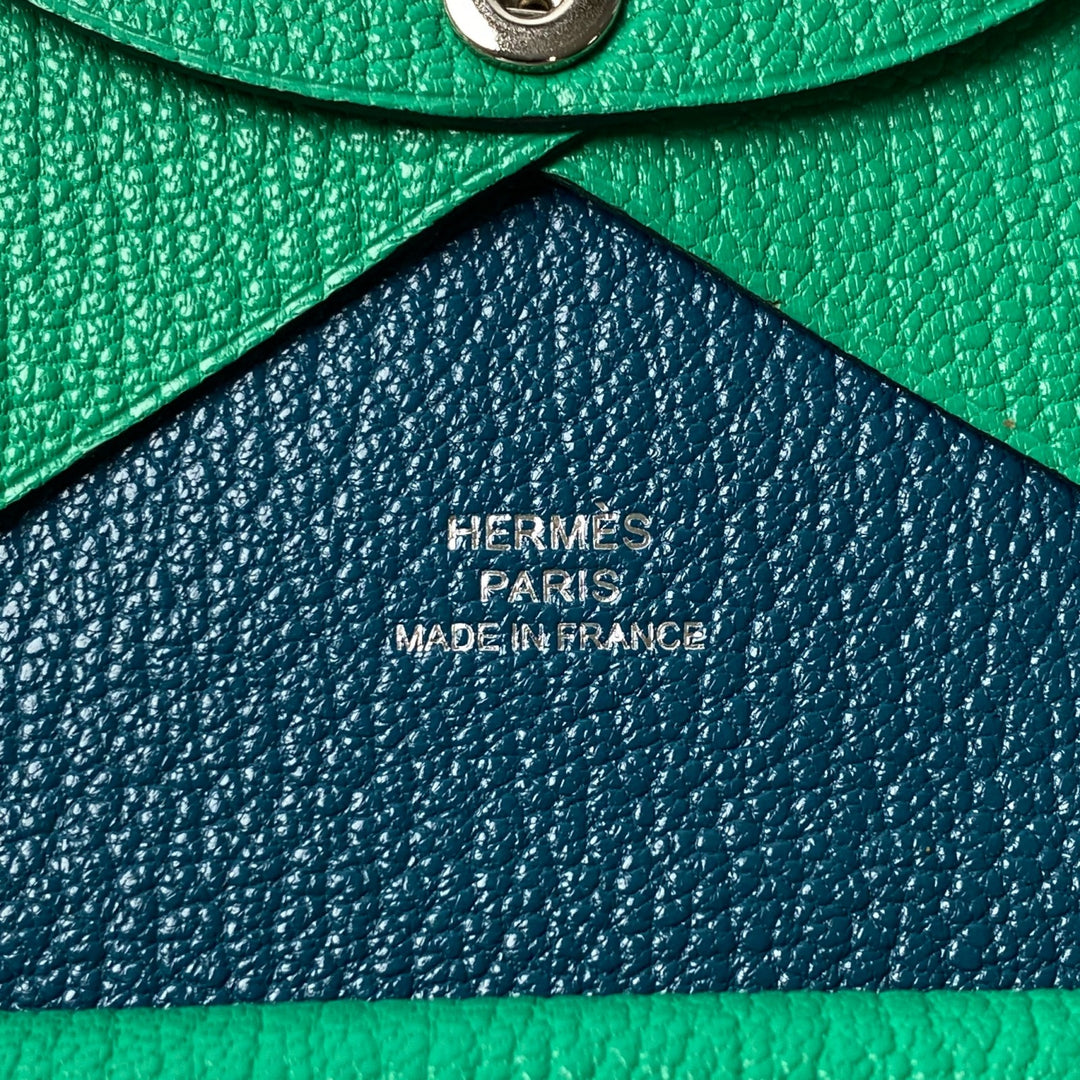 未使用 エルメス HERMES カルヴィデュオ ヴェルソ コインケース Z刻印 レディース