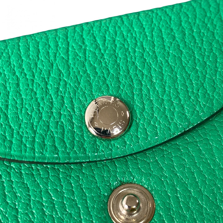 未使用 エルメス HERMES カルヴィデュオ ヴェルソ コインケース Z刻印 レディース