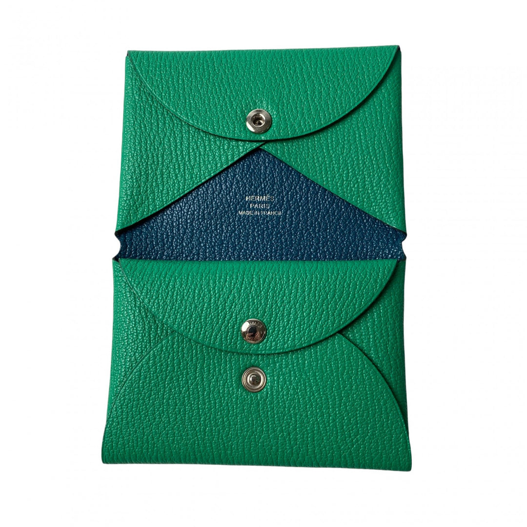 未使用 エルメス HERMES カルヴィデュオ ヴェルソ コインケース Z刻印 レディース