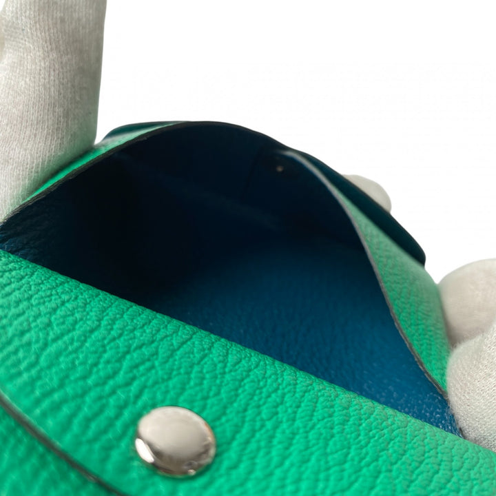 未使用 エルメス HERMES カルヴィデュオ ヴェルソ コインケース Z刻印 レディース