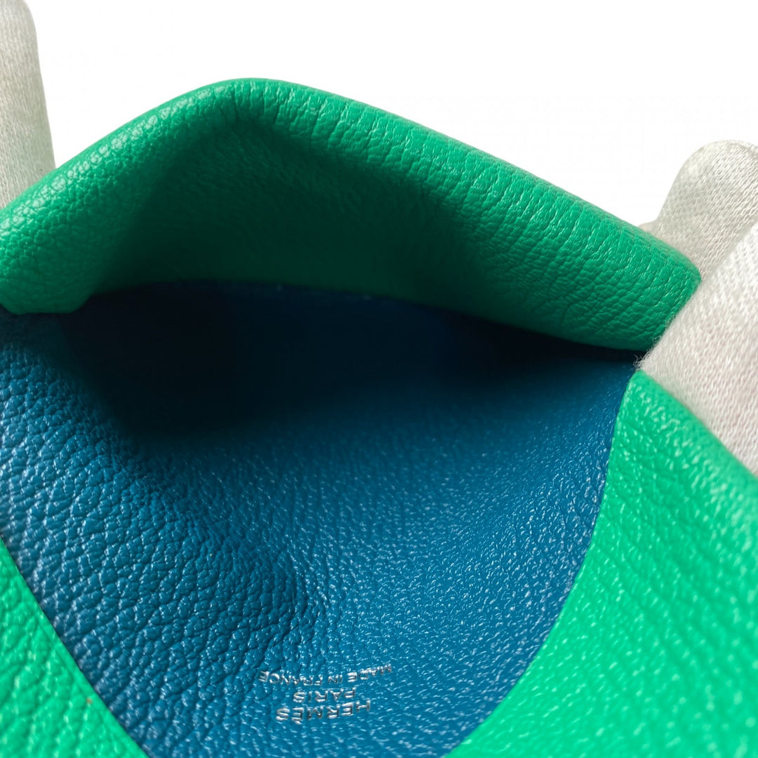 未使用 エルメス HERMES カルヴィデュオ ヴェルソ コインケース Z刻印 レディース