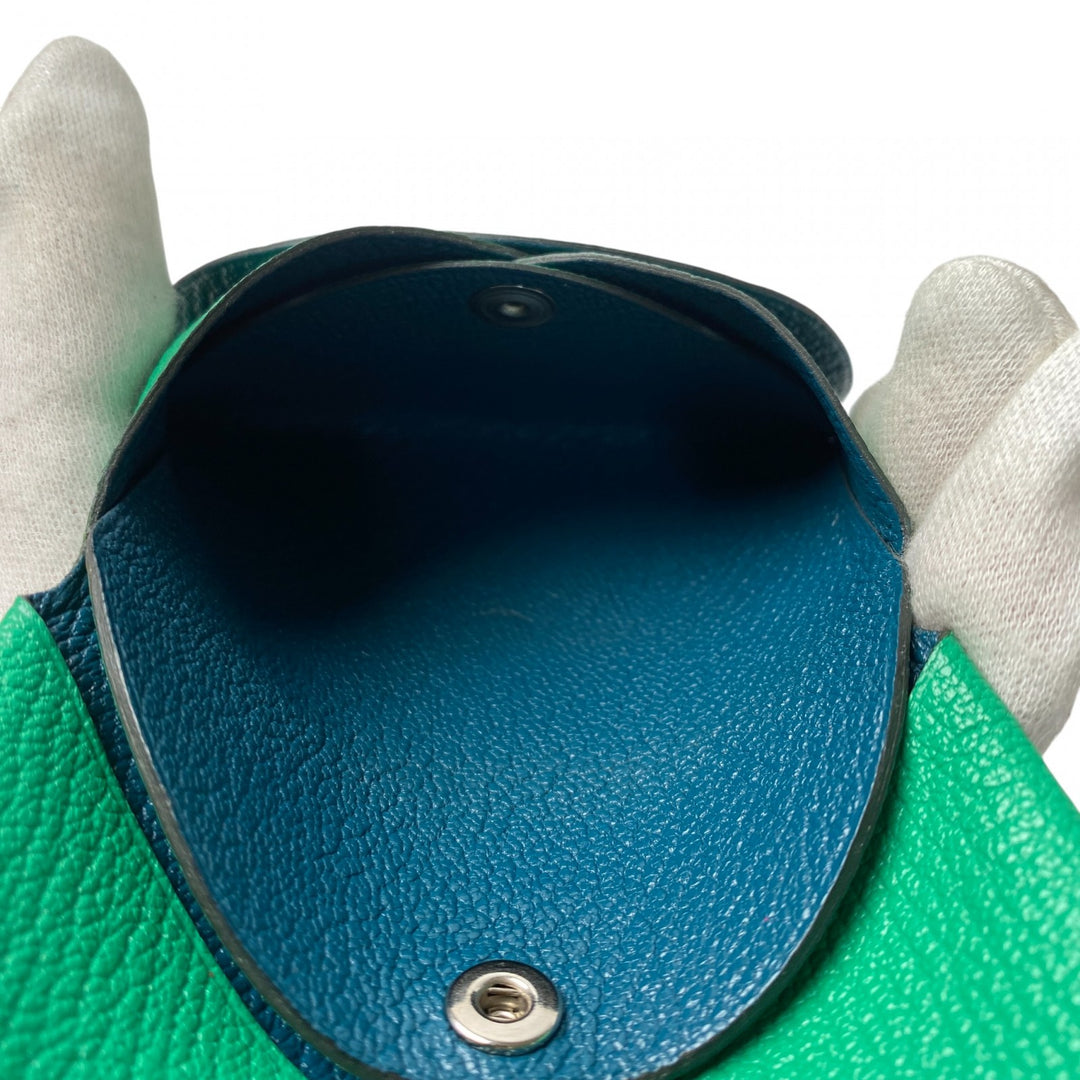 未使用 エルメス HERMES カルヴィデュオ ヴェルソ コインケース Z刻印 レディース